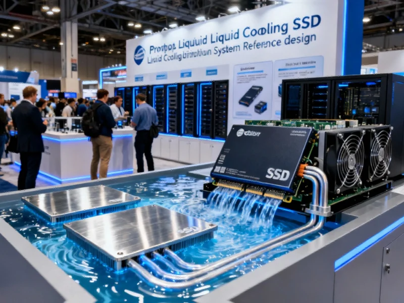 Liquid Cooling Emerges as Critical Solution for Next-Generation Data Center SSDs