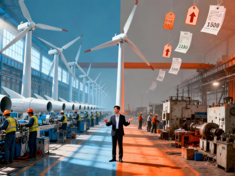 Chinese Wind Turbine Executive Warns Western Nations Face Higher Energy Costs From Supply Chain Restrictions