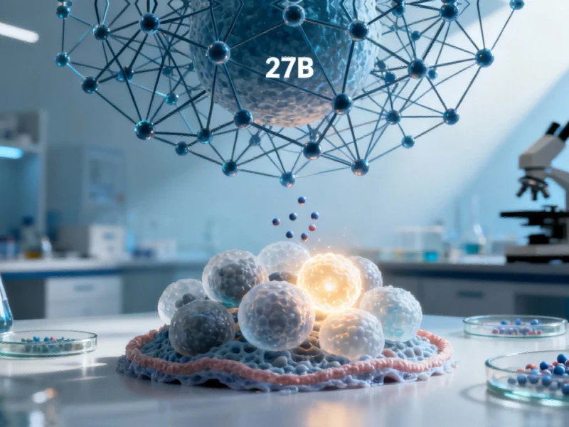 Google's 27B-Parameter AI Model Uncovers Hidden Cancer Cell Mechanism, Validating AI's Biomedical Po - Professional coverage