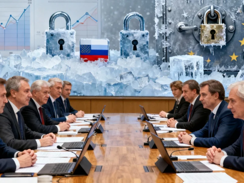 EU Pushes for Accelerated Plan to Tap Frozen Russian Funds for Ukraine Support