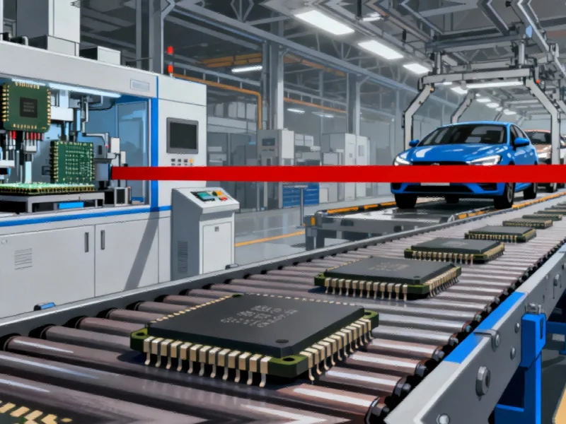 Global Automotive Industry Faces Renewed Semiconductor Crisis Amid Geopolitical Tensions
