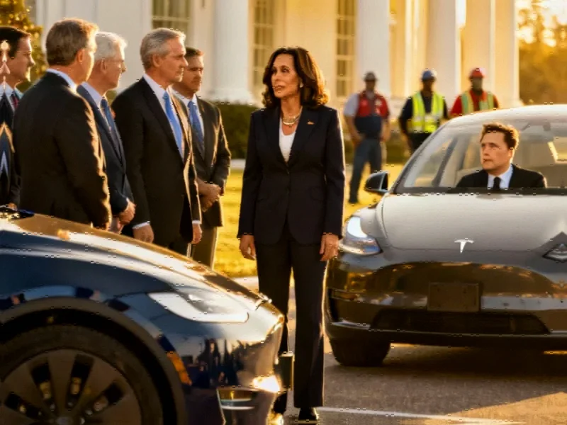 Harris Admits EV Summit Oversight While Tech Sector Navigates Policy Tensions