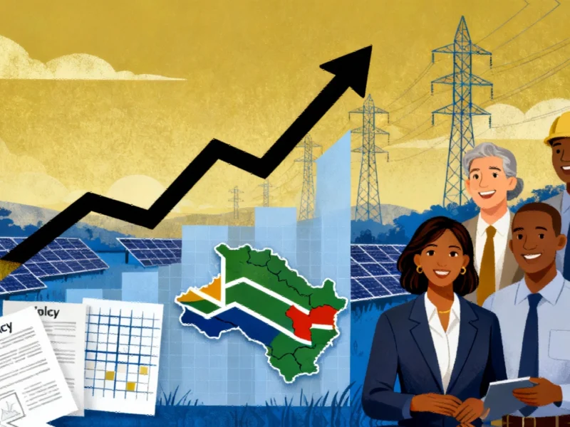 South Africa's Energy Reforms Spark Unprecedented Business Confidence Surge - Professional coverage