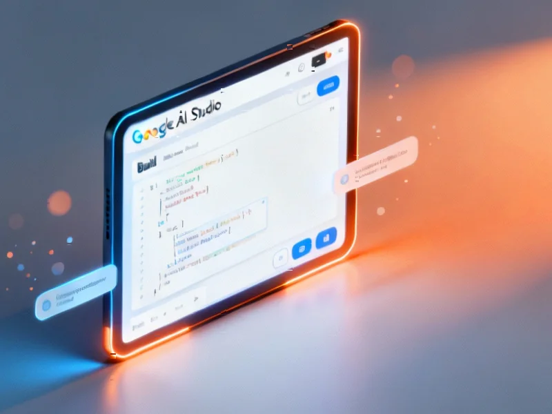 Google AI Studio Transforms App Development with Intuitive V - Democratizing App Creation Through AI-Powered Development Goog