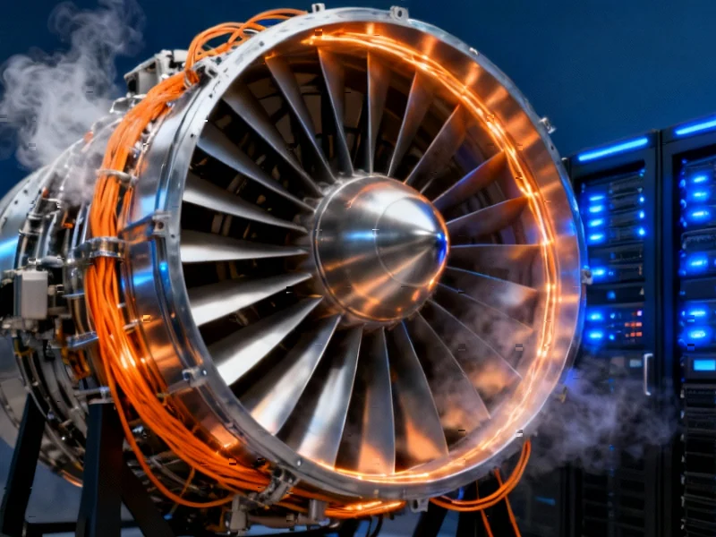 Jet Engine Repurposing Emerges as Strategic Power Solution for Data Centers Facing Grid Delays