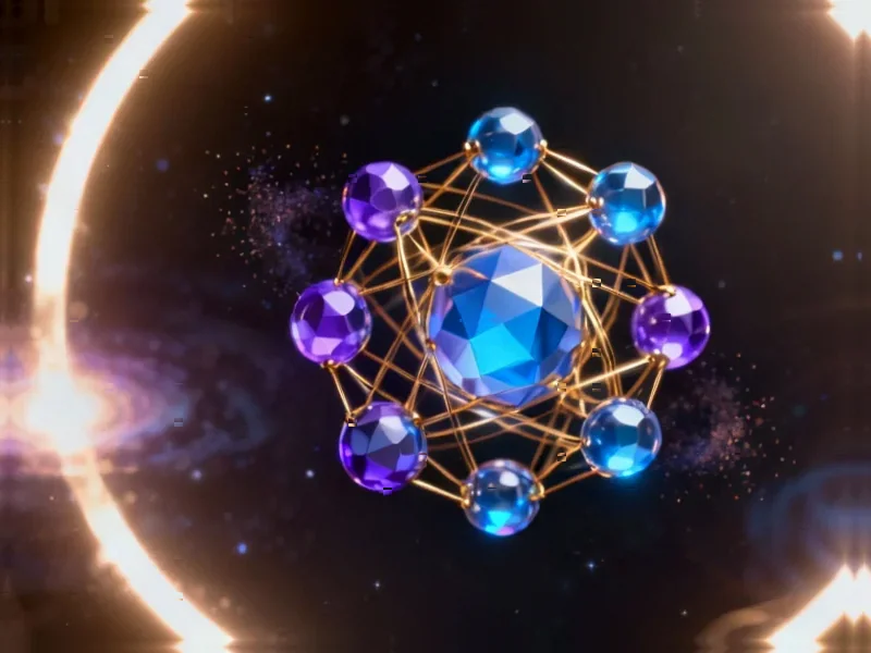 Magnetic ‘Cosmic Funnel’ Directs Star-Forming Material to Infant Binary System